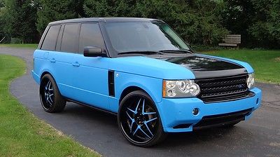 Land Rover : Range Rover HSE Sport Utility 4-Door 06 land rover range rover full size hse 24 in rims custom wrap 4 x 4 awd 1 owner