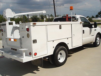 Ford : F-350 XL Standard Cab Pickup 2-Door utility truck crane lift 7.3 diesel dually