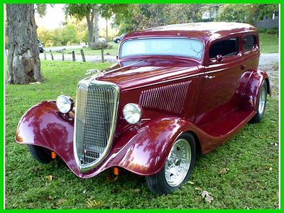 Ford : Other Classic 1934 Ford Tudor Used Automatic RearWheelDr
