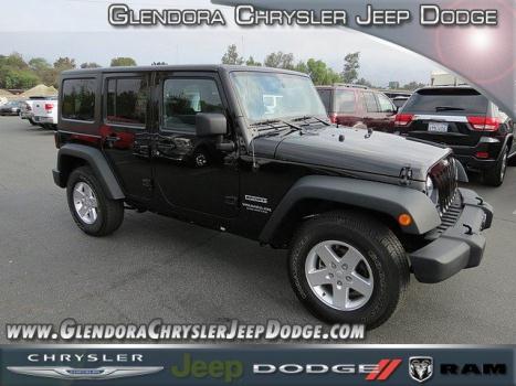 2013 JEEP Wrangler Unlimited 4x4 Sport 4dr SUV