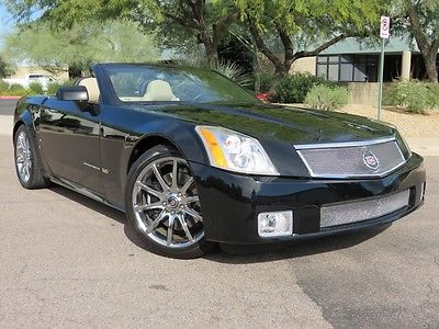 Cadillac : XLR XLR-V 2008 cadillac xlr v roadster supercharged 4.4 l power hardtop brembos chromes