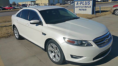 Ford : Taurus SEL Taurus SEL, Pearl White, Black Leather, Perfect condition, Salvage Title