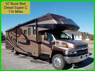 Used 07 Jayco Seneca Bunks RV Diesel 37' NewTires Duramax 11kMI Motorhome sleep9