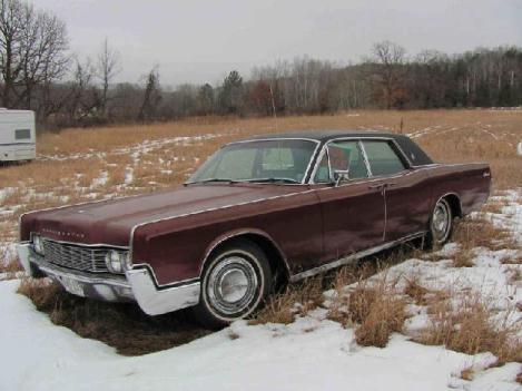 1967 Lincoln Continental (contsd) for: $4500