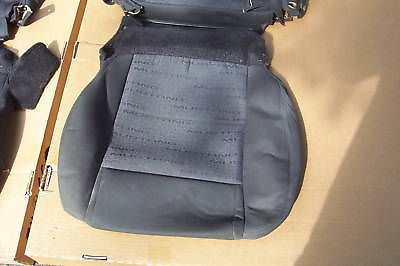 2007 MUSTANG CONVERTIBLE OEM CLOTH SEAT COVERS BLACK, 2