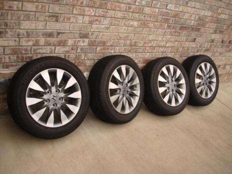 OEM Aluminum Honda Rims with tires