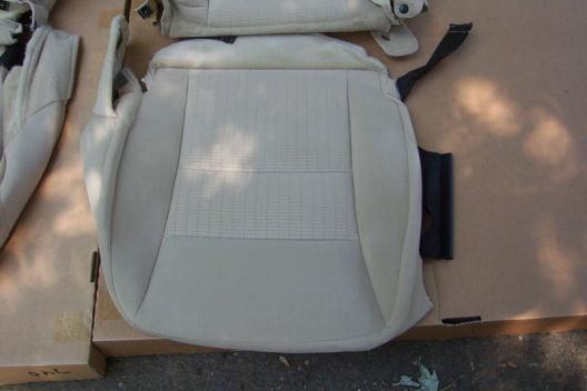 2009 FORD FUSION S OEM CLOTH SEAT COVERS BEIGE, 2