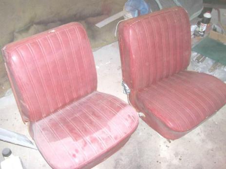 Chevy Nova bucket seats