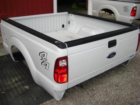 Ford Super Duty F250 F350 Shortbed Short truck bed 6.5' Oxford White, 3