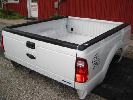 Ford Super Duty F250 F350 Shortbed Short truck bed 6.5' Oxford White, 1
