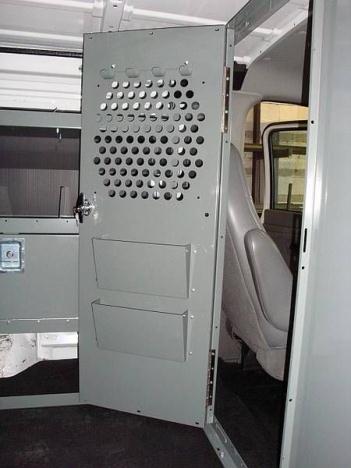 Van safety partition/bulkhead for cargo van, 2