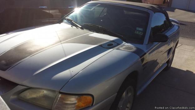 1998Mustang convertible for Sale
