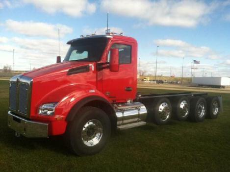 Kenworth t880 quad axle dump truck for sale