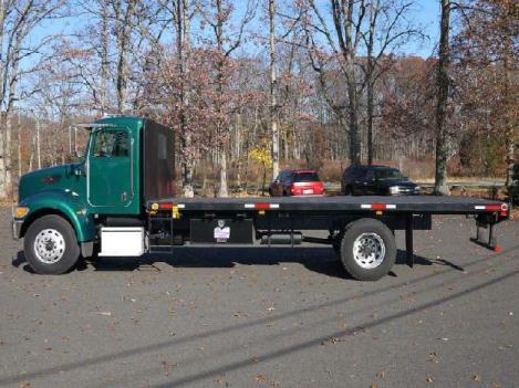 Peterbilt 335 flatbed truck for sale