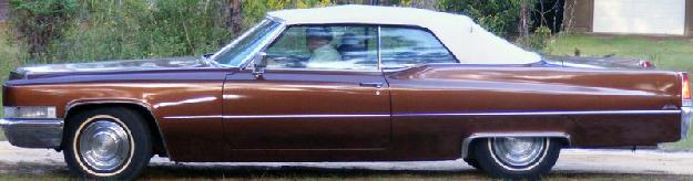 1969 Cadillac DeVille for: $6500