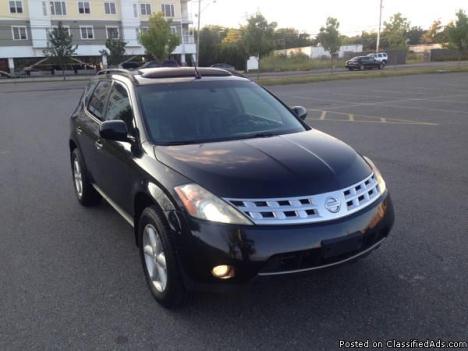 2005 NISSAN MURANO  AWD ,DVDFULLY LOADED