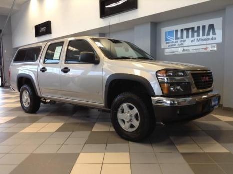 2008 GMC Canyon 4x4 Crew Cab 5 ft. box 126 in. WB