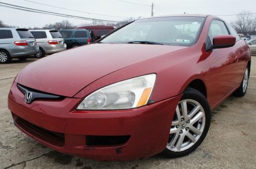 2003 HONDA ACCORD COUPE EXL LEATHER 6 SPEED MANUAL