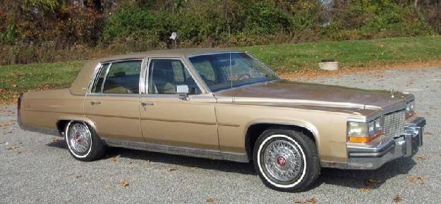 1987 Cadillac Fleetwood Brougham for: $11500
