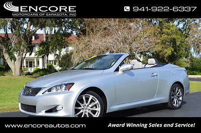 Lexus : IS 2dr Convertible Automatic 2013 lexus is 250 c 2 dr convertible navigation camera bluetooth heated seats fla