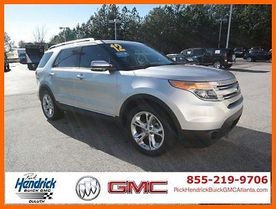 Ford : Explorer Limited 2012 limited used 3.5 l v 6 24 v automatic fwd suv