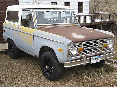 Ford : Bronco U151 1972 ford bronco