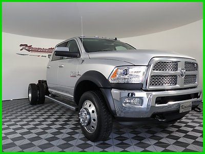 Ram : Other Laramie 4x4 AISIN trans Cummins Diesel Truck 4Door Remote start Heated int Silver New 2016 RAM 4500HD Chassis 4WD Dodge Chassis Cab