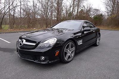 Mercedes-Benz : SL-Class SL63 AMG 2009 mercedes sl 63 amg fully loaded convertible low miles