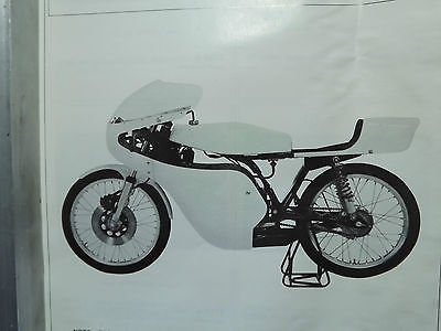 Honda : Other 1977 honda mt 125 r 2 racing bike never driven stored since new