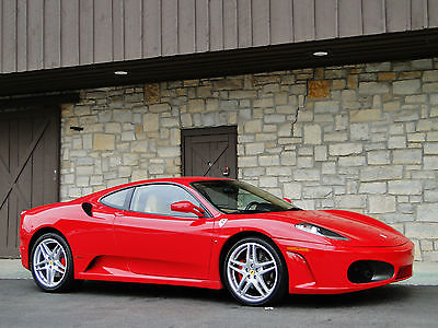 Ferrari : 430 F430 Coupe Stunning F430 Coupe, F1 Red/tan, only 10k miles, Scuderia Shields, Daytona Seats