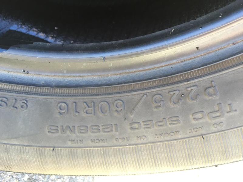 2 Goodyear integrity tires, 1