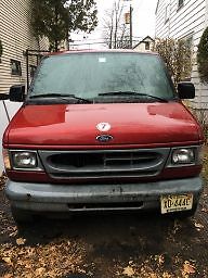 Ford : E-Series Van Red 2000 ford e 250 refrigerated freezer van cold plate