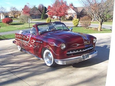 Ford : Other FORD CONVERTIBLE    1950 CUSTOM    BEAUTIFUL MODIFIED CONVERTIBLE