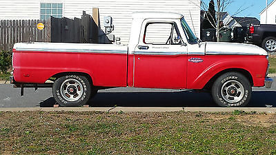 Ford : F-100 Styleside Shortbed 1966 ford f 100 pickup