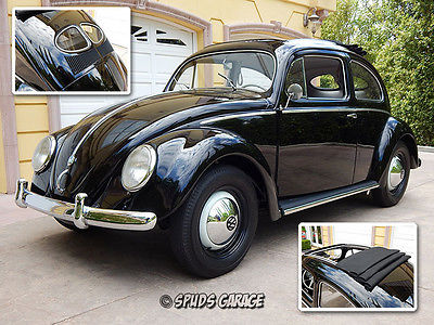 Volkswagen : Beetle - Classic Zwitter Rag Top 1953 vw zwitter split window rag top zertifikat verified 3 5 1953 11 g stiftung