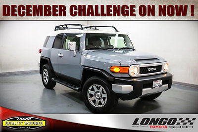 Toyota : FJ Cruiser 4WD 4dr Automatic 4 wd 4 dr automatic low miles suv manual gasoline 4.0 l v 6 cyl cement