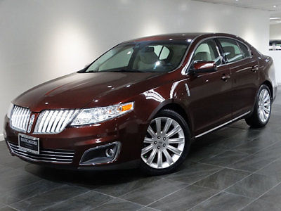 Lincoln : MKS 4dr Sedan 3.7L AWD 2012 lincoln mks awd navigation a c heated seats pano roof pdc push start stop