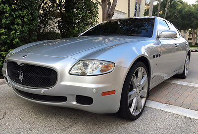 Maserati : Quattroporte GT 2007 maserati sport gt florida car excellent maintenance low miles loaded