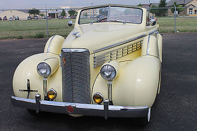Cadillac : Other Standard 1938 lasalle series 50 convertible sedan only 265 produced