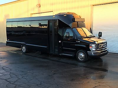 Ford : E-Series Van LIMO BUS 2011 ford e 450 limo bus new 24 passenger party bus
