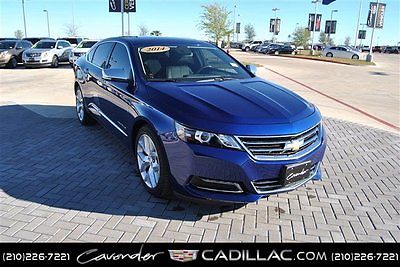 Chevrolet : Impala LTZ Beautiful Very Well Equipped 2014 4 dr car used gas ethanol v 6 3.6 l 217 6 fwd leather blue