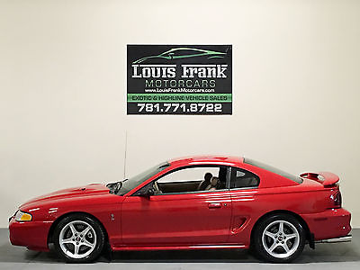 Ford : Mustang Cobra Supercharged COBRA VORTECH V1 S-TRIM SUPERCHARGER! SLP LOUD MOUTH PIPES!  LOW MILES! RIO RED!