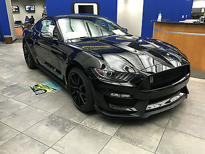 Ford : Mustang GT350 w/ Tech Package 2016 ford mustang gt 350 black with tech package black on black