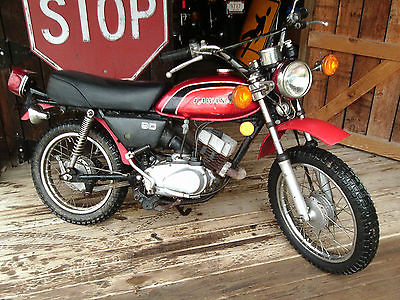 Kawasaki : Other ORIGINAL PAINT 1973 MC1 90 KAWASAKI  ENDURO MOTORCYCLE 90cc