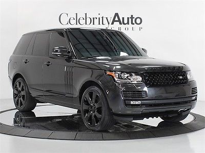 Land Rover : Range Rover Supercharged 2013 land rover range rover v 8 supercharged vision assist front climate package