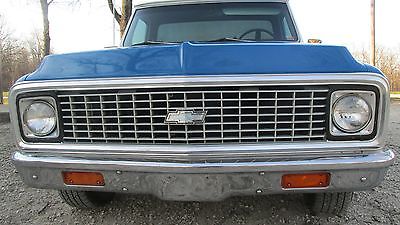 Chevrolet : C-10 C10 1972 chevy truck c 10 automatic with factory ac and power steering