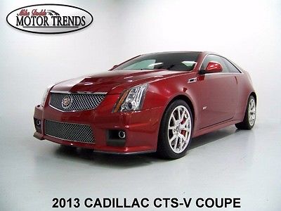 Cadillac : CTS SUPERCHARGED COUPE BREMBO BRAKES 2013 cadillac cts v coupe supercharged nav 1 owner leather seats 32 k
