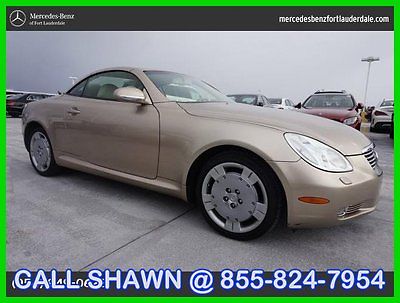 Lexus : SC CASH ONLY!!, RARE LEXUS SC430 FOR ONLY $7999, L@@K 2002 lexus sc 430 just traded in on a new mercedes benz time to buy go topless