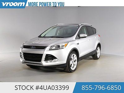 Ford : Escape Titanium Certified 2015 4K MILES NAV 1 OWNER 2015 ford escape 4 k miles nav htd seats panoroof sony sound 1 owner cln carfax