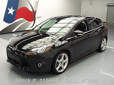 Ford : Focus TITANIUM AUTO SUNROOF LEATHER NAV 2014 ford focus titanium auto sunroof leather nav 29 k 115669 texas direct auto